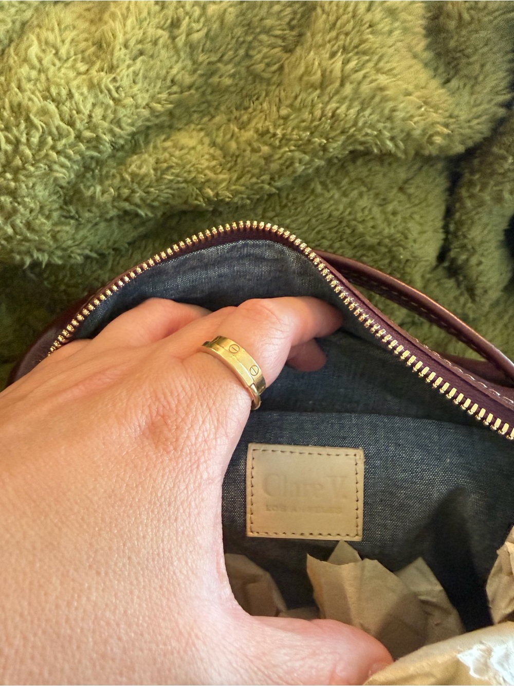 NEW. | Clare V. - Mirabel plum clutch - Picture 4 of 5